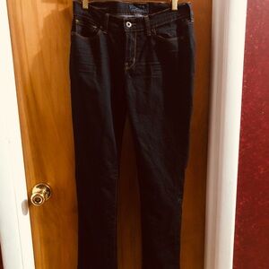 Lucky Brand Women's Dark Indigo Jeans 6/28 Brooke straight worn once